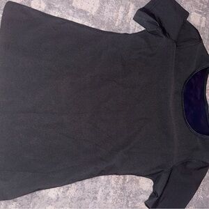 Athletic Works Black Fitted Short Sleeve T-Shirt